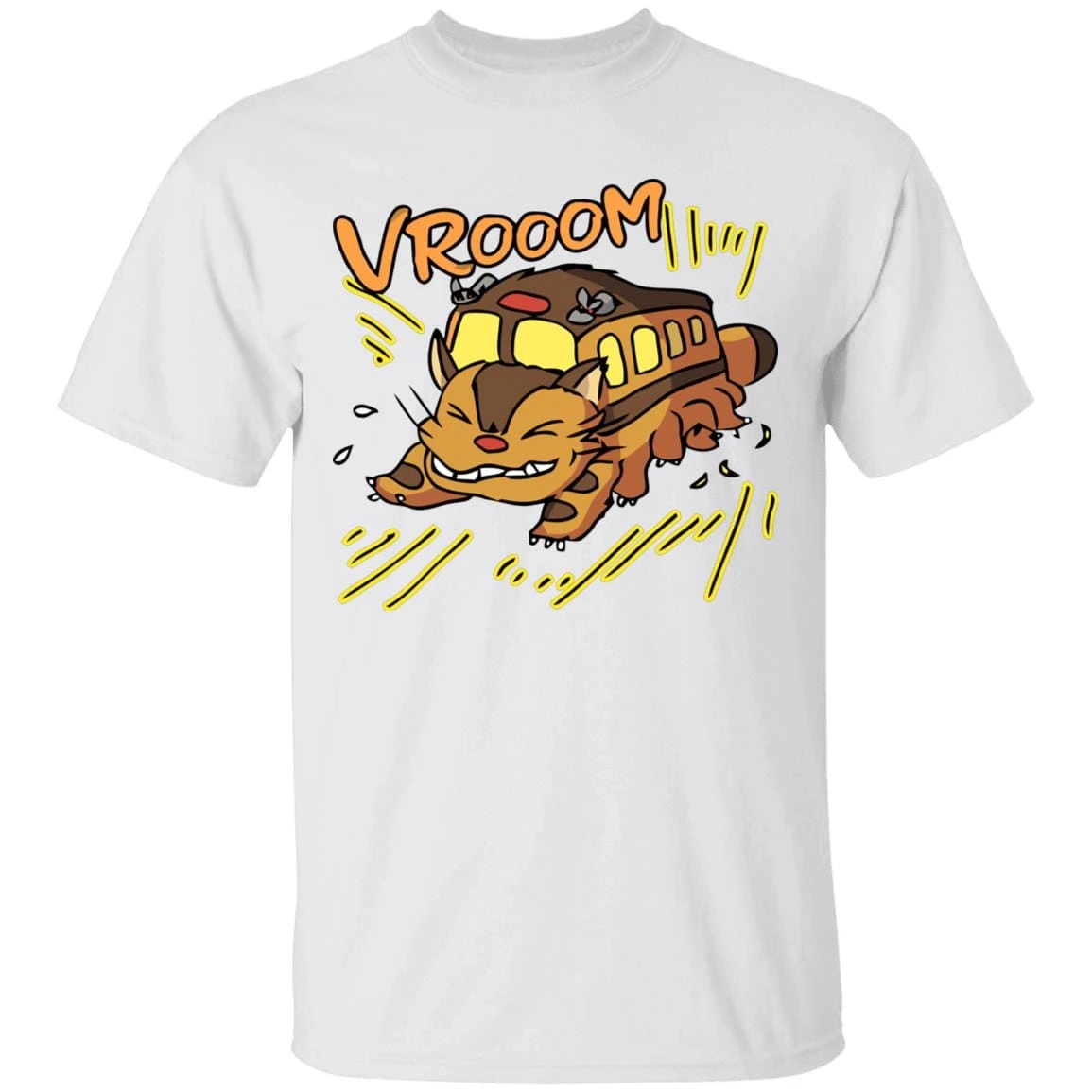 My Neighbor Totoro – Cat Bus T Shirt Unisex 11 My Neighbor Totoro – Cat Bus T Shirt Unisex - Image 11