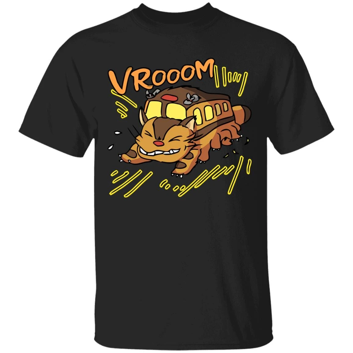 My Neighbor Totoro – Cat Bus T Shirt Unisex 3 My Neighbor Totoro – Cat Bus T Shirt Unisex - Image 3