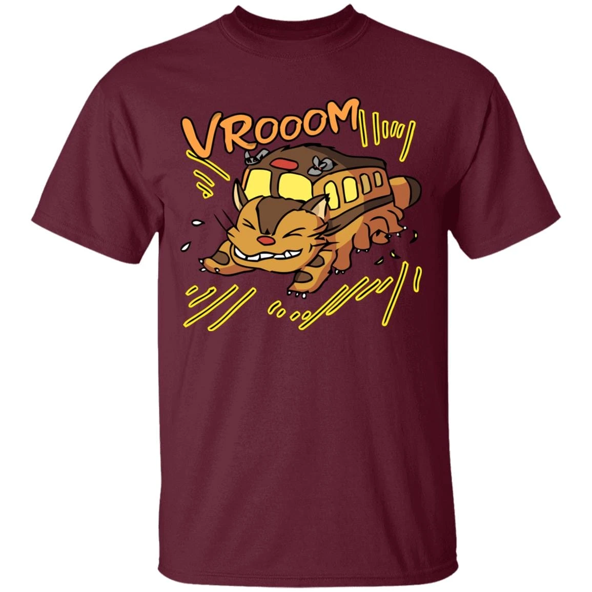 My Neighbor Totoro – Cat Bus T Shirt Unisex 6 My Neighbor Totoro – Cat Bus T Shirt Unisex - Image 6