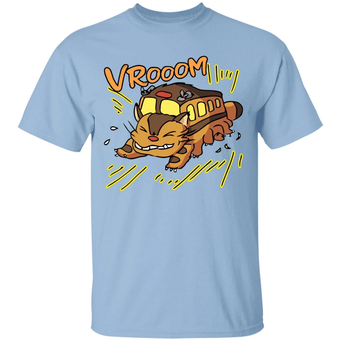 My Neighbor Totoro – Cat Bus T Shirt Unisex 1 My Neighbor Totoro – Cat Bus T Shirt Unisex