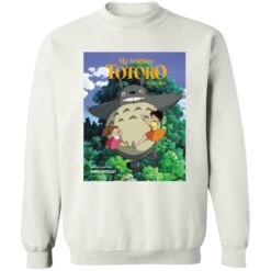 My Neighbor Totoro On The Tree Sweatshirt -Ghibli redirect04092021150425 1 1
