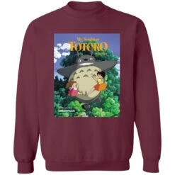My Neighbor Totoro On The Tree Sweatshirt -Ghibli redirect04092021150425 3 1