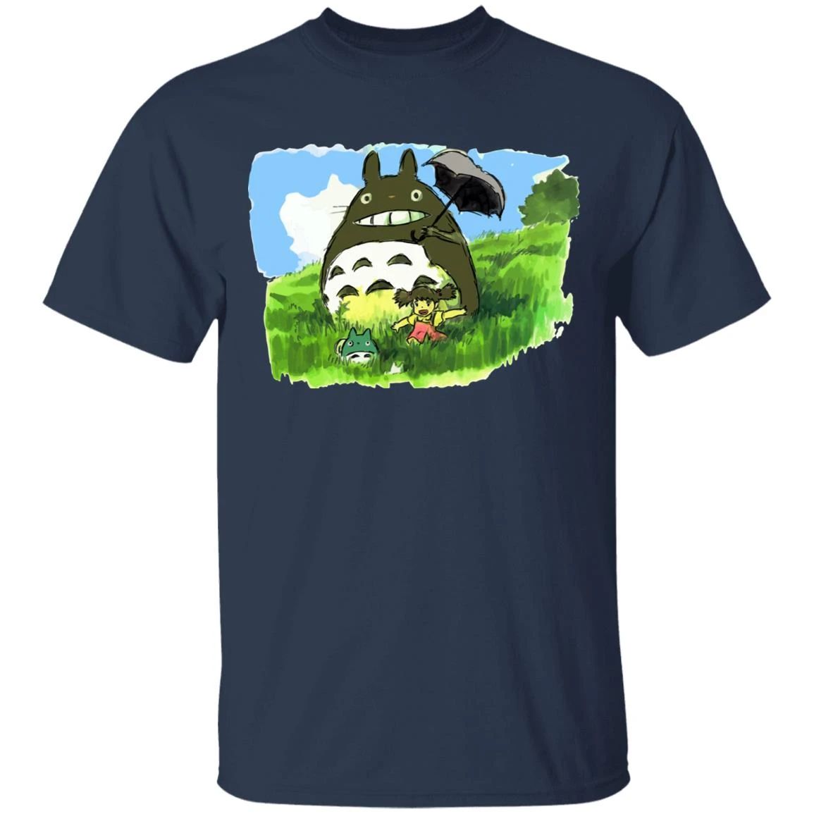 My Neighbor Totoro WaterColor T Shirt Unisex 16 My Neighbor Totoro WaterColor T Shirt Unisex - Image 16