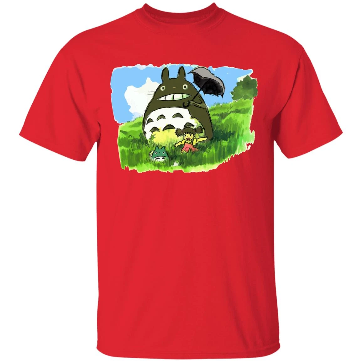 My Neighbor Totoro WaterColor T Shirt Unisex 17 My Neighbor Totoro WaterColor T Shirt Unisex - Image 17
