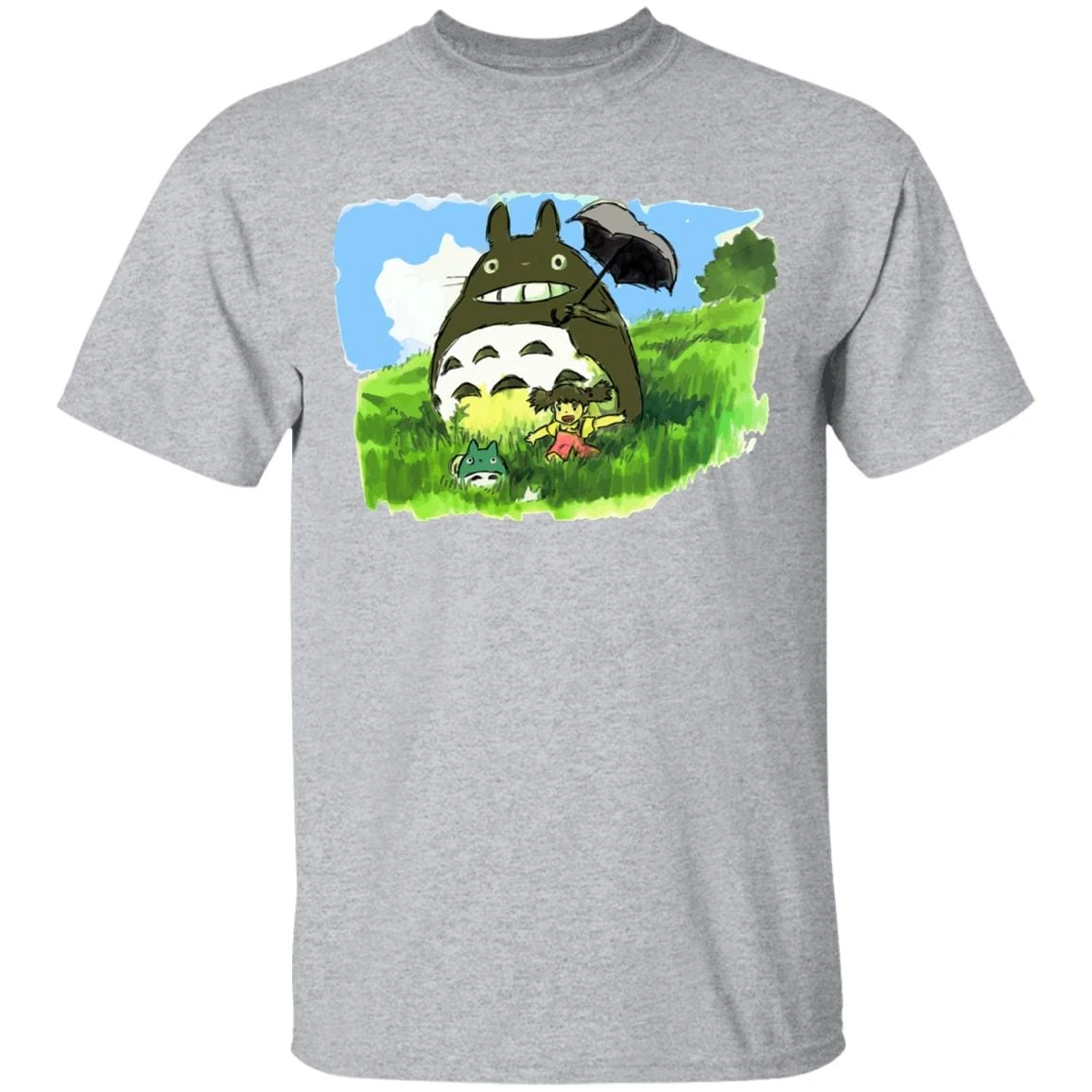 My Neighbor Totoro WaterColor T Shirt Unisex 18 My Neighbor Totoro WaterColor T Shirt Unisex - Image 18