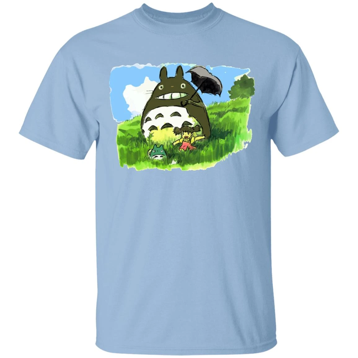 My Neighbor Totoro WaterColor T Shirt Unisex 10 My Neighbor Totoro WaterColor T Shirt Unisex - Image 10