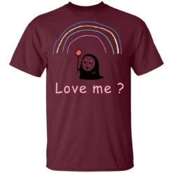 Spirited Away – No Face, Love Me? T Shirt Unisex -Ghibli redirect04132021150417 5