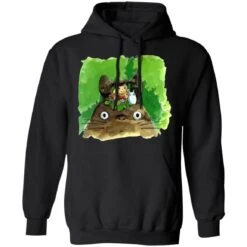 My Neighbor Totoro & Mei Water Color Art Hoodie -Ghibli redirect04152021140426 1