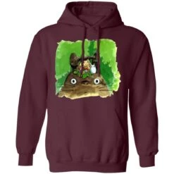 My Neighbor Totoro & Mei Water Color Art Hoodie -Ghibli redirect04152021140426 6 1