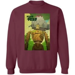 Laputa Castle In The Sky Robot Warrior Sweatshirt -Ghibli redirect04152021140437 3