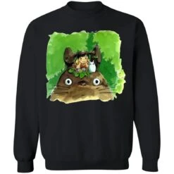 My Neighbor Totoro & Mei Water Color Art Sweatshirt 29 My Neighbor Totoro & Mei Water Color Art Sweatshirt -Ghibli redirect04152021140458 2 1