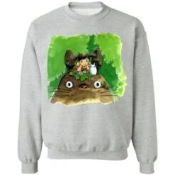My Neighbor Totoro & Mei Water Color Art Sweatshirt