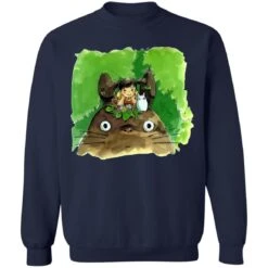 My Neighbor Totoro & Mei Water Color Art Sweatshirt 22 My Neighbor Totoro & Mei Water Color Art Sweatshirt -Ghibli redirect04152021140458 4