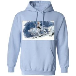 Princess Mononoke Water Color Art Hoodie Unisex -Ghibli redirect04182021150444 5