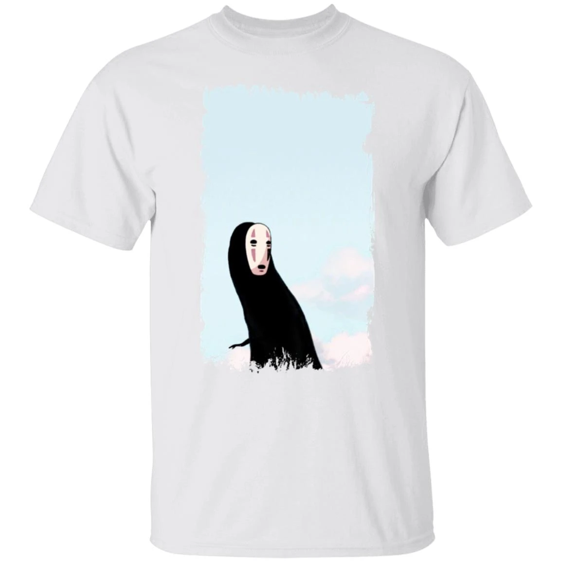 Spirited Away Kaonashi No Face Look Back T Shirt 2 Spirited Away Kaonashi No Face Look Back T Shirt - Image 2