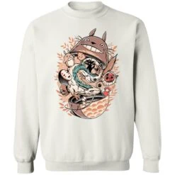 Totoro Daruma And Ghibli Friends Sweatshirt -Ghibli redirect05092021140506 1 1