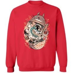 Totoro Daruma And Ghibli Friends Sweatshirt -Ghibli redirect05092021140506 5 1