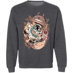Totoro Daruma And Ghibli Friends Sweatshirt -Ghibli redirect05092021140506 6