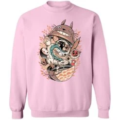 Totoro Daruma And Ghibli Friends Sweatshirt -Ghibli redirect05092021140506 8 1