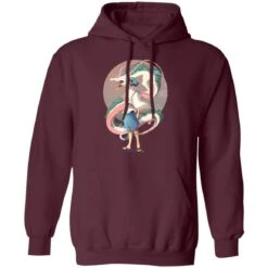 Haku And The Dragon Hoodie -Ghibli redirect05092021140526 12