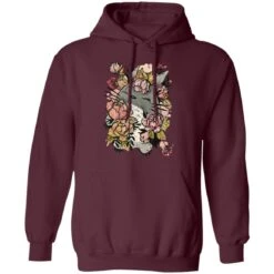 Totoro By The Flowers Hoodie -Ghibli redirect05092021140527 7