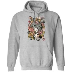 Totoro By The Flowers Hoodie -Ghibli redirect05092021140527 9