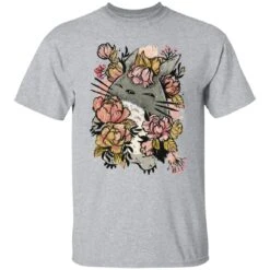 Totoro By The Flowers T Shirt 34 Totoro By The Flowers T Shirt -Ghibli redirect05092021140550 8 1