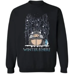 Totoro Game Of Throne Winter Is Here Sweatshirt -Ghibli redirect05162021150523 2