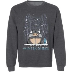Totoro Game Of Throne Winter Is Here Sweatshirt -Ghibli redirect05162021150523 6