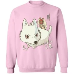Princess Mononoke And The Wolf Cute Chibi Version Sweatshirt -Ghibli redirect05162021150540 17 1