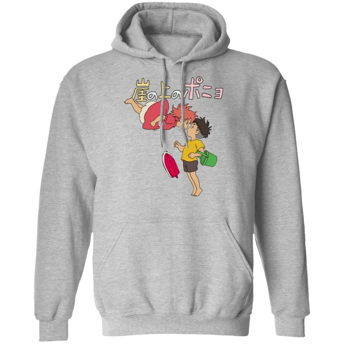 Ponyo On The Cliff By The Sea Hoodie Unisex 1 Ponyo On The Cliff By The Sea Hoodie Unisex