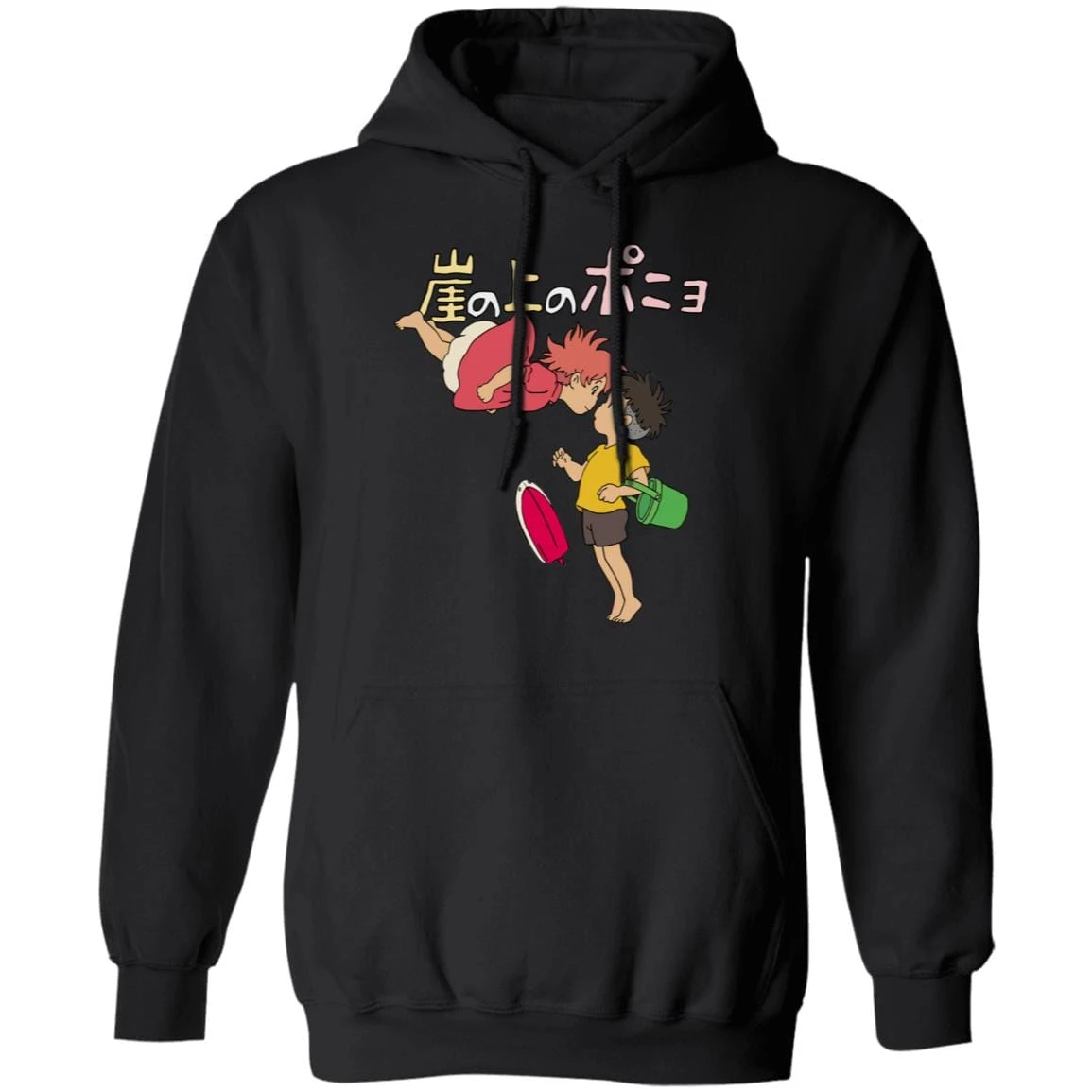 Ponyo On The Cliff By The Sea Hoodie Unisex 3 Ponyo On The Cliff By The Sea Hoodie Unisex - Image 3