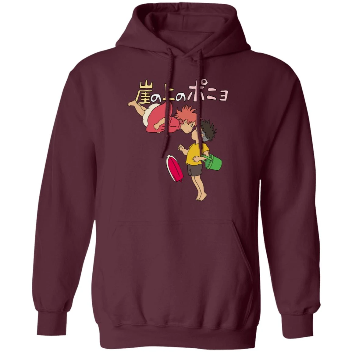 Ponyo On The Cliff By The Sea Hoodie Unisex 8 Ponyo On The Cliff By The Sea Hoodie Unisex - Image 8
