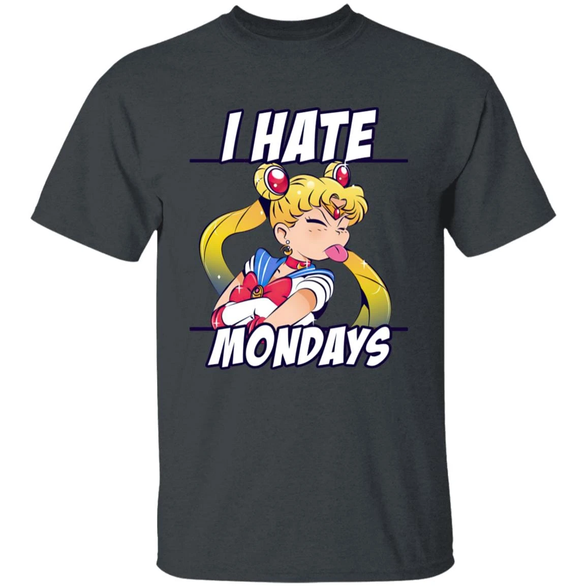 Sailor Moon – I Hate Mondays T Shirt 11 Sailor Moon – I Hate Mondays T Shirt - Image 11