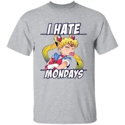 Sailor Moon – I Hate Mondays T Shirt 26 Sailor Moon – I Hate Mondays T Shirt -Ghibli redirect06052021150659 8