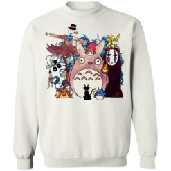Studio Ghibli Characters Sweatshirt -Ghibli redirect06262021160634 1 1