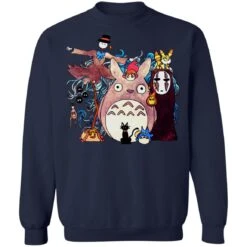 Studio Ghibli Characters Sweatshirt -Ghibli redirect06262021160634 4 1