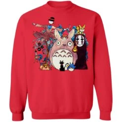 Studio Ghibli Characters Sweatshirt -Ghibli redirect06262021160634 5
