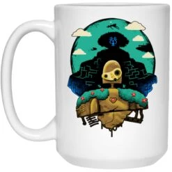 Laputa: Castle In The Sky And Warrior Robot Mug -Ghibli redirect06302021150609 1 1