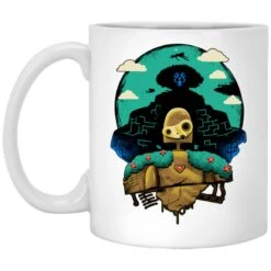 Laputa: Castle In The Sky And Warrior Robot Mug -Ghibli redirect06302021150609 2
