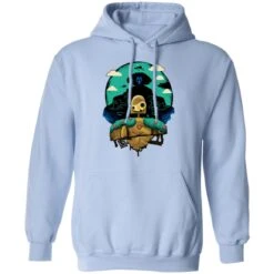 Laputa: Castle In The Sky And Warrior Robot Hoodie -Ghibli redirect06302021150623 5