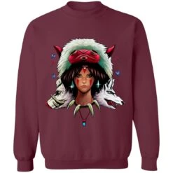 Mononoke: The Wolf Princess Sweatshirt -Ghibli redirect07042021070758 3 1
