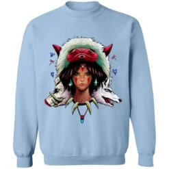 Mononoke: The Wolf Princess Sweatshirt -Ghibli redirect07042021070758 7 1