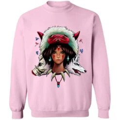 Mononoke: The Wolf Princess Sweatshirt -Ghibli redirect07042021070758 8 1