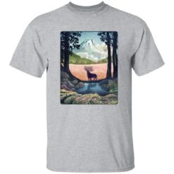 Princess Mononoke – Shishigami Day Time Landscape T Shirt -Ghibli redirect08192021150825 8 1