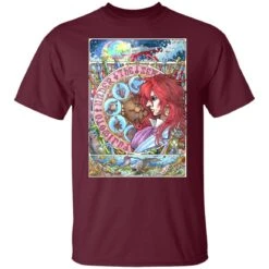 Ponyo’s Father Portrait Art T Shirt -Ghibli redirect09012021150911 5