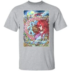 Ponyo’s Father Portrait Art T Shirt -Ghibli redirect09012021150911 8