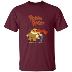 Porco Rosso – The Kiss T Shirt -Ghibli redirect09012021150947 5 1