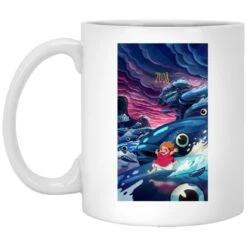 Ponyo 2008 Illustration Mug -Ghibli redirect09112021070938 2