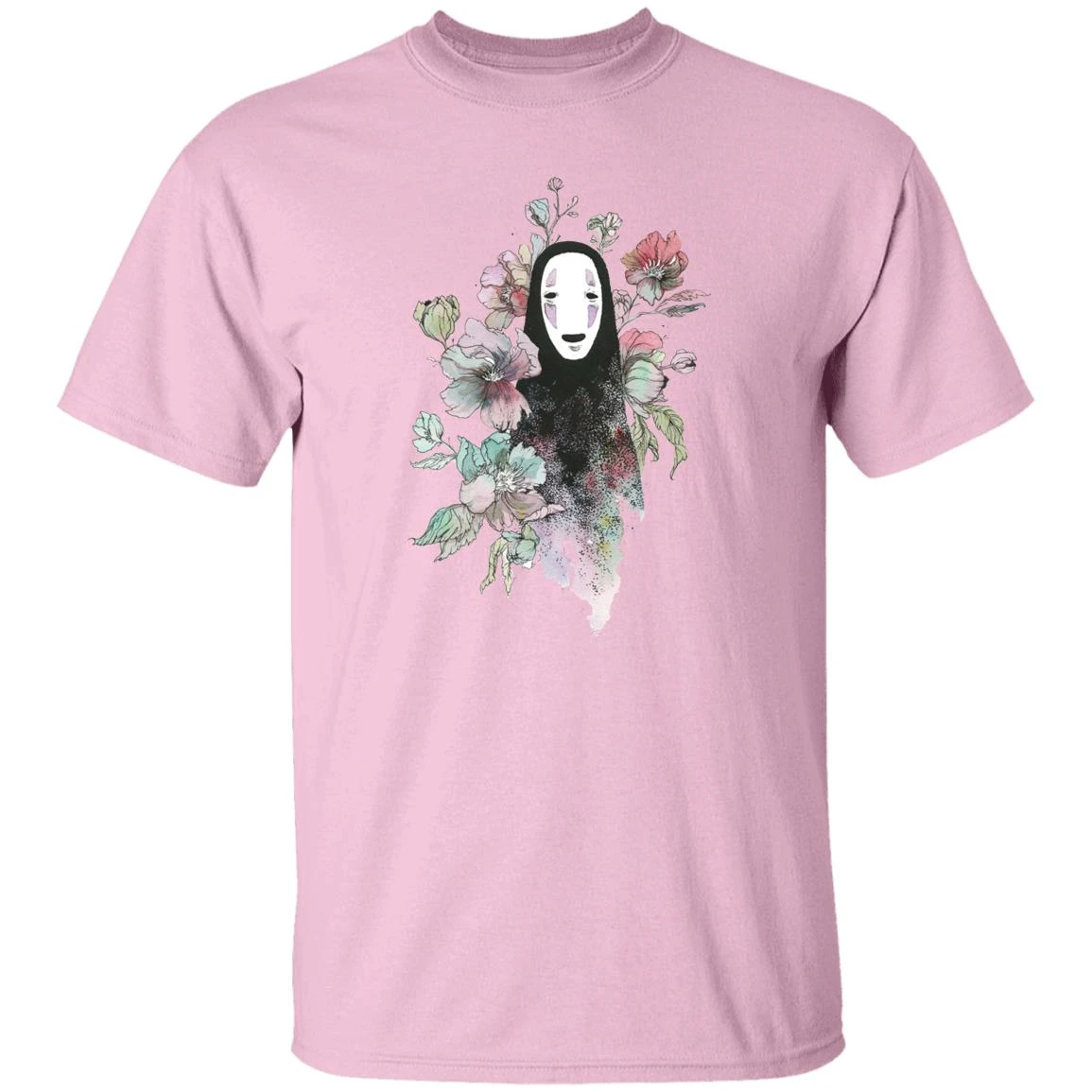 Spirited Away – Kaonashi By The Flowers T Shirt 13 Spirited Away – Kaonashi By The Flowers T Shirt - Image 13
